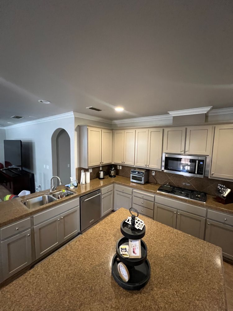 Transform your space with our kitchen and cabinet refinishing services, offering a cost-effective way to refresh your cabinetry’s appearance while enhancing durability and style. Proudly serving Turlock, Modesto, Ceres, and surrounding areas in California, with solutions tailored to fit your home’s unique aesthetic. for Fred's Painting in Turlock, CA